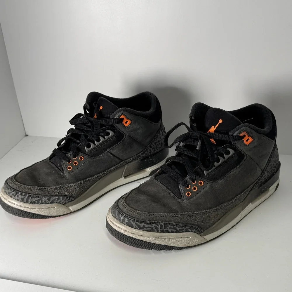 Nike Air Jordan 3 Retro Fear Sneakers Shoes 8